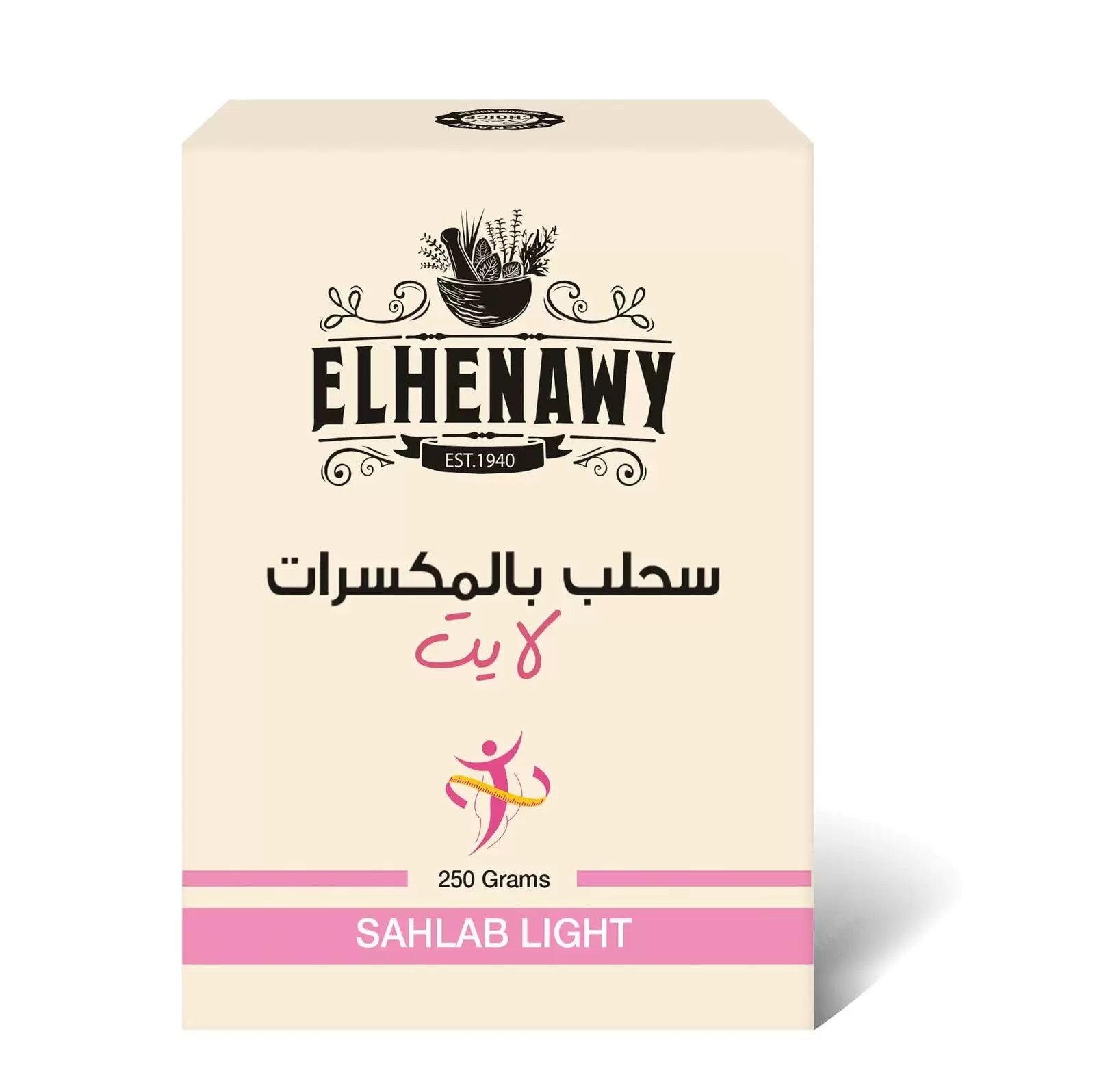 سحلب لايت بالمكسرات 250 جم